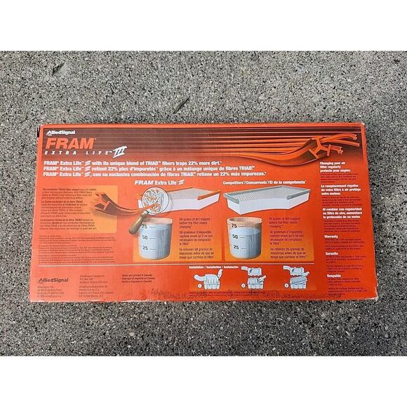 FRAM CA7421 Extra Guard Pleated AIR FILTER Flexible Panel Car Truck CA 7421 New - Picture 4 of 8